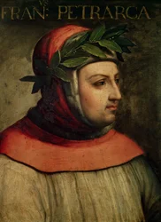 Portrait de Pétrarque (Francesco Petrarca) (1304-74)